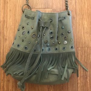 Free people leather purse
